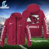 NFL Arizona Cardinals Custom Name Windbreaker Jacket For Fans For Fans 2 NFL Arizona Cardinals Custom Name Windbreaker Jacket For Fans