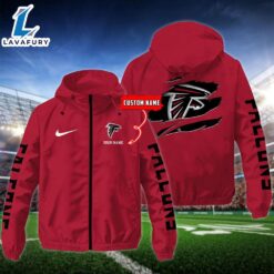 NFL Atlanta Falcons Football Windbreaker…