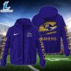 NFL Baltimore Ravens Custom Name Windbreaker Jacket For Fans