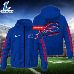 NFL Buffalo Bills Football Windbreaker…