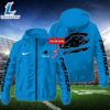 NFL Carolina Panthers Football Windbreaker Outdoor Jacket - Custom Name For Fans 3 NFL Carolina Panthers Football Windbreaker Outdoor Jacket - Custom Name