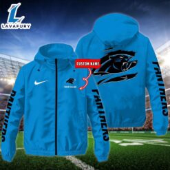 NFL Carolina Panthers Football Windbreaker…