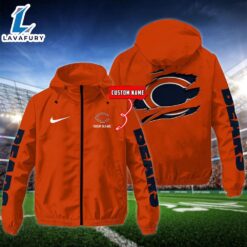 NFL Chicago Bears Football Windbreaker…