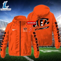 NFL Cincinnati Bengals Football Windbreaker…