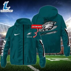 NFL Philadelphia Eagles Football Windbreaker…