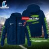 NFL Seattle seahawks Football Windbreaker Outdoor Jacket - Custom Name For Fans 3 NFL Seattle seahawks Football Windbreaker Outdoor Jacket - Custom Name
