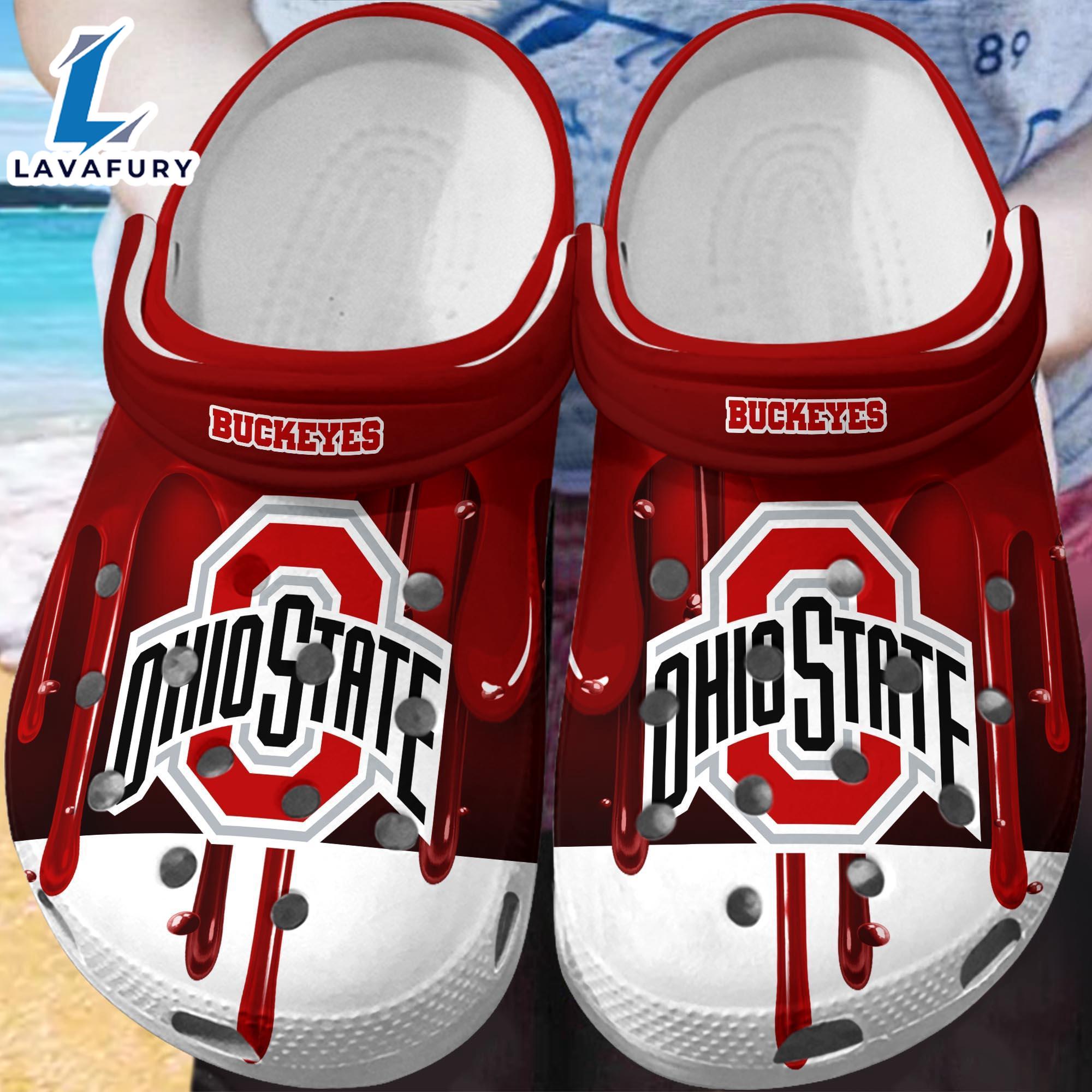 Ohio State Buckeyes Crocs New For This Season Trending  Gift Xmas Ohio State Buckeyes Crocs New For This Season Trending  Gift Xmas