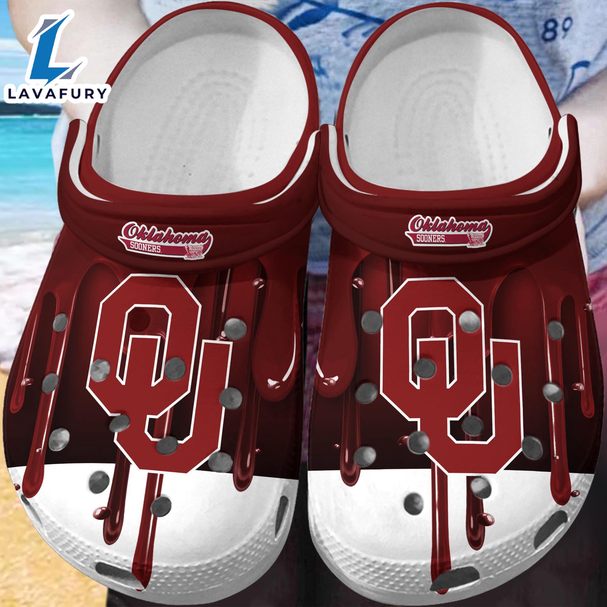 Oklahoma Sooners Crocs New For This Season Trending  Gift Xmas Oklahoma Sooners Crocs New For This Season Trending  Gift Xmas