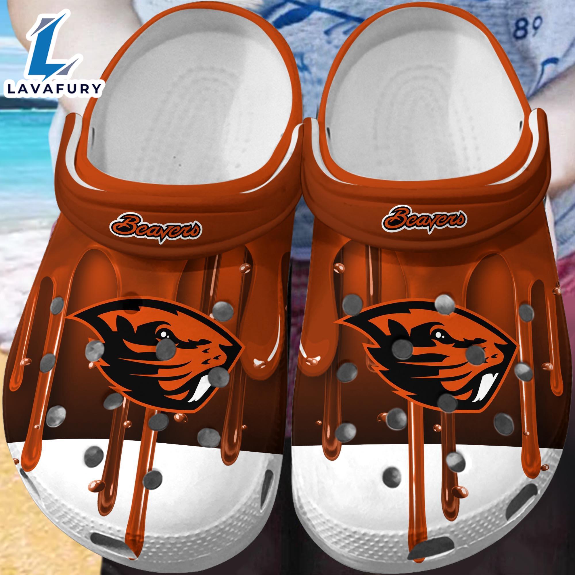 Oregon State Beavers Crocs New For This Season Trending  Gift Xmas Oregon State Beavers Crocs New For This Season Trending  Gift Xmas