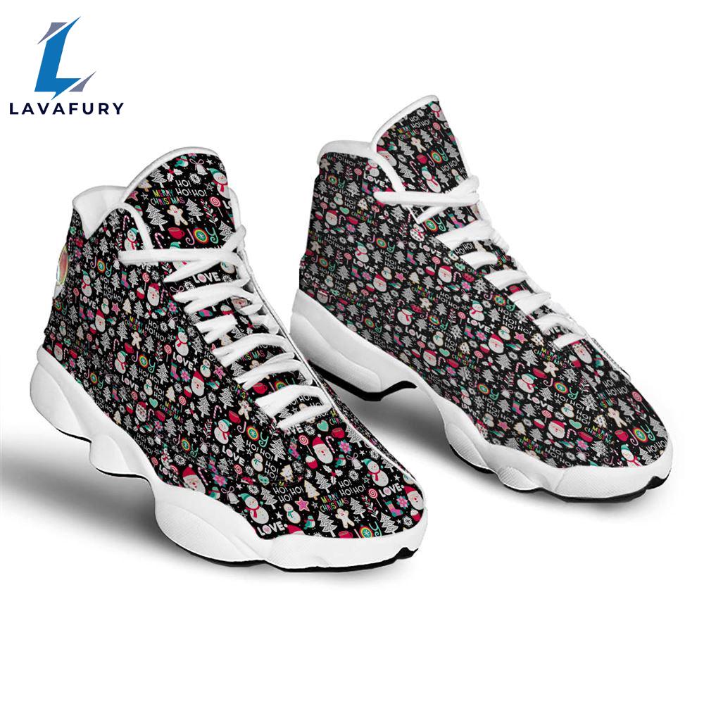 Party Elements Christmas Print Pattern Jd13 Shoes For Men Women Gift Xmas Party Elements Christmas Print Pattern Jd13 Shoes For Men Women Gift Xmas