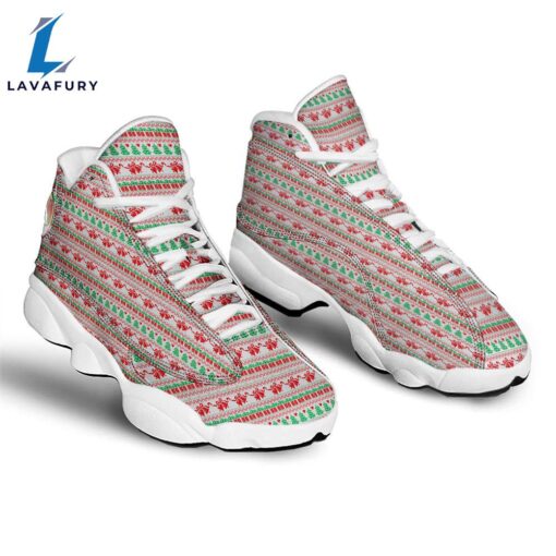 Party Knitted Christmas Print Pattern Jd13 Shoes For Men Women  Gift Xmas
