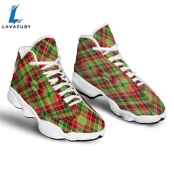 Plaid Merry Christmas Print Pattern…