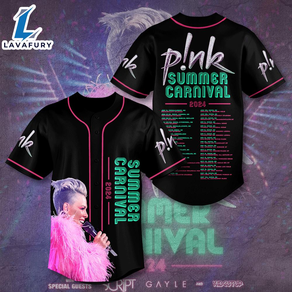 P!nk Baseball Jersey P!nk Baseball Jersey
