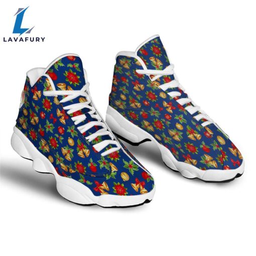 Poinsettia Merry Christmas Print Pattern Jd13 Shoes For Men Women  Gift Xmas