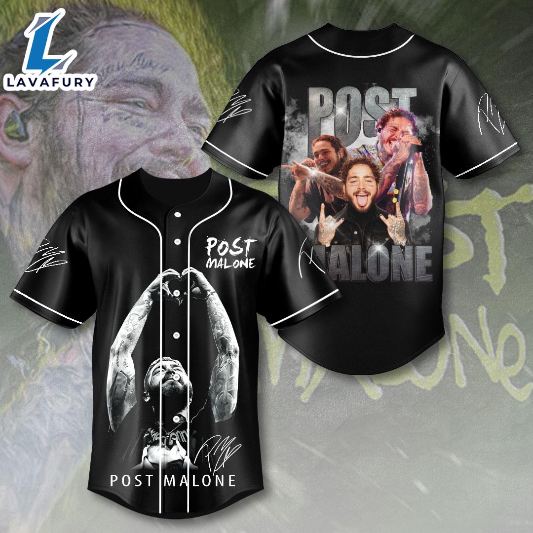 Post Malone Baseball Jersey Gift For Fans Post Malone Baseball Jersey Gift For Fans