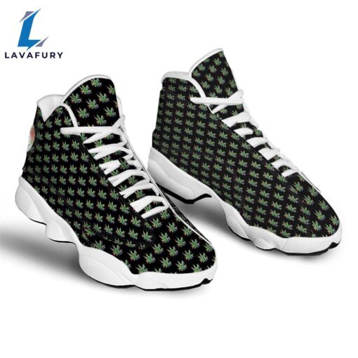 Pot Leaf Christmas Print Pattern Jd13 Shoes For Men Women  Gift Xmas