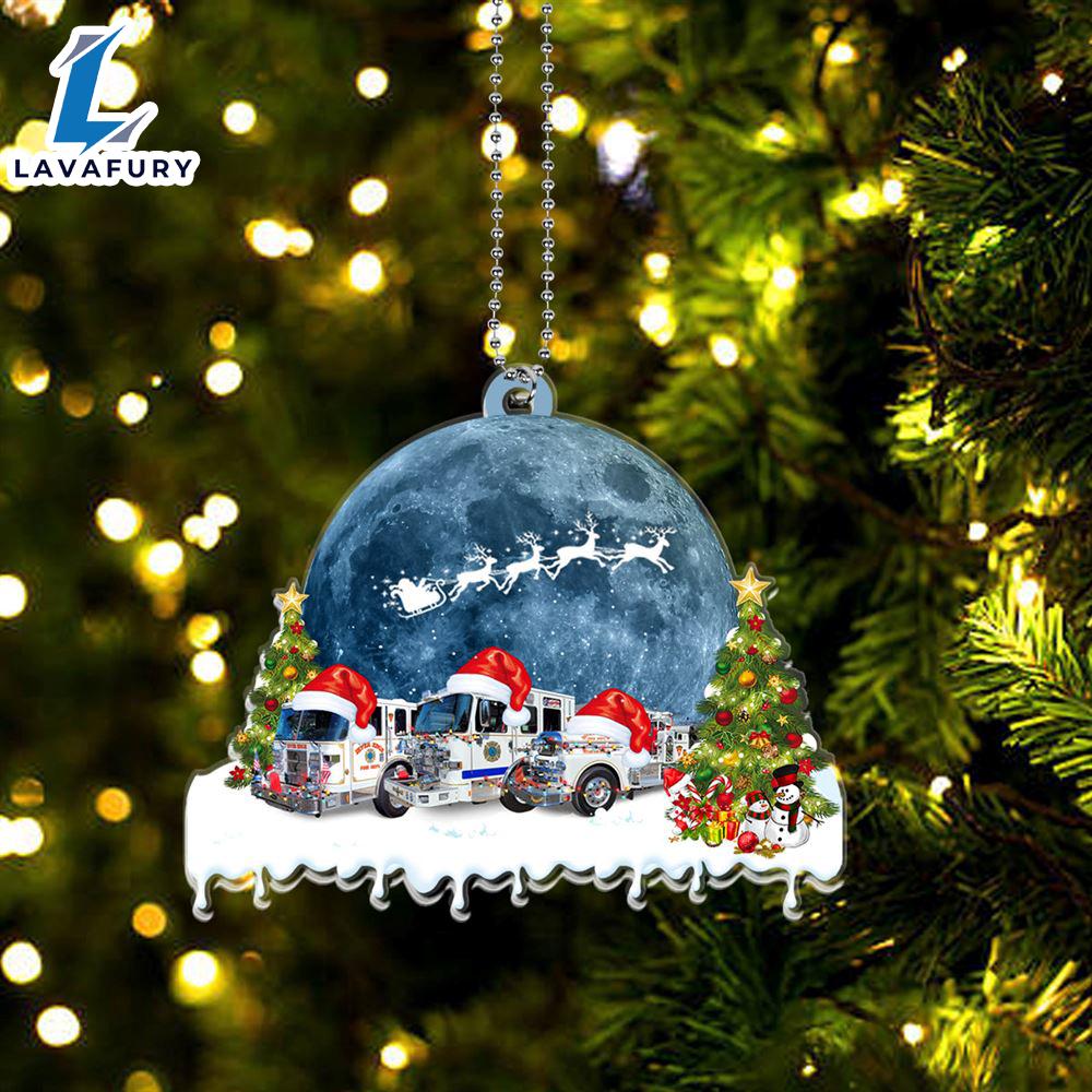 RIVER EDGE FIRE COMPANY #2 Christmas Ornament For Fans RIVER EDGE FIRE COMPANY #2 Christmas Ornament For Fans