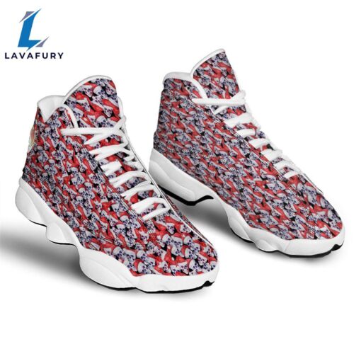 Skull Christmas Santa Print Pattern Jd13 Shoes For Men Women  Gift Xmas