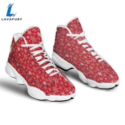 Snowflake Christmas Print Jd13 Shoes…