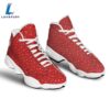 Snowflake Christmas Print Pattern Jd13 Shoes For Men Women
