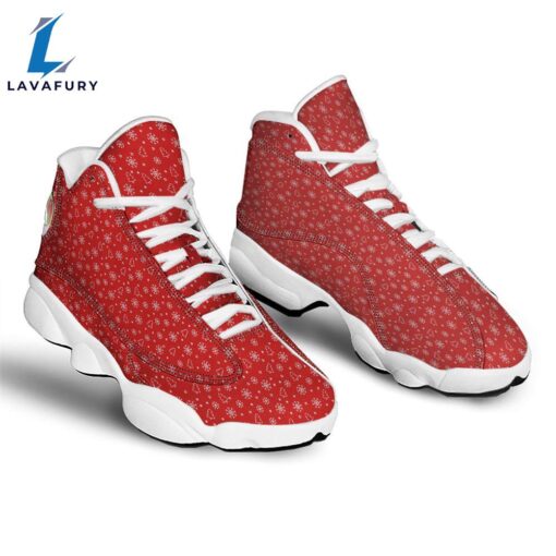 Snowflake Christmas Print Pattern Jd13 Shoes For Men Women  Gift Xmas
