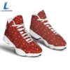 Snowflakes Merry Christmas Print Pattern Jd13 Shoes For Men Women