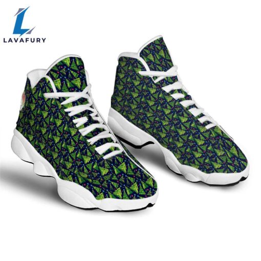 Star And Christmas Tree Print Pattern Jd13 Shoes For Men Women  Gift Xmas