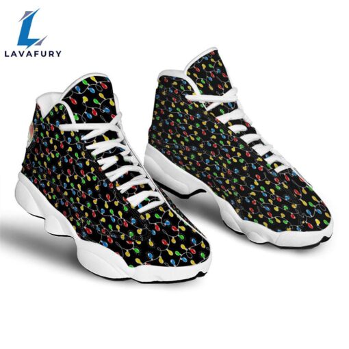 String Lights Colorful Christmas Print Jd13 Shoes For Men Women  Gift Xmas