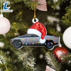 Tesla Cybertruck Christmas Ornament For…