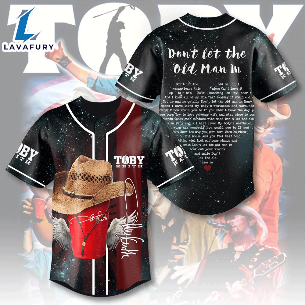 Toby Keith Baseball Jersey Toby Keith Baseball Jersey