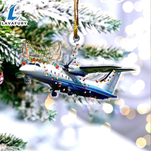US Air Force C-146A Wolfhound Christmas Ornament For Fans