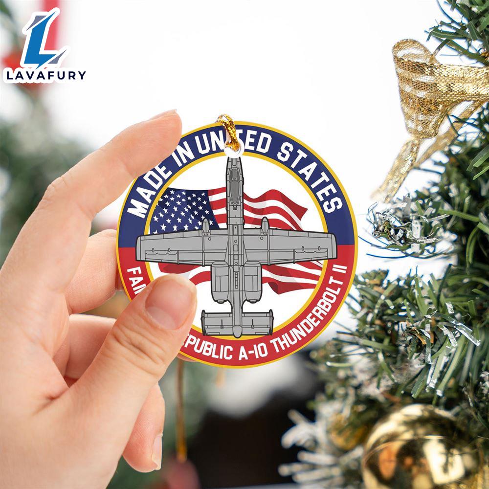 US Air Force Fairchild Republic A-10 Thunderbolt II Warthog Ceramic Ornament For Fans US Air Force Fairchild Republic A-10 Thunderbolt II Warthog Ceramic Ornament For Fans