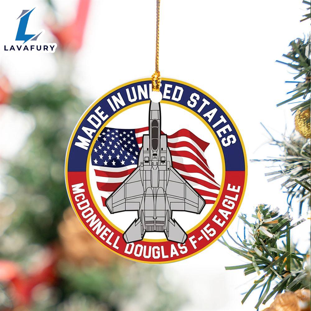 US Air Force McDonnell Douglas F-15 Eagle Ceramic Ornament For Fans US Air Force McDonnell Douglas F-15 Eagle Ceramic Ornament For Fans
