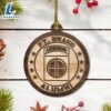 US Army 82nd Airborne Ft. Bragg Alumni 2-layered Wood Ornament For Fans 3 US Army 82nd Airborne Ft. Bragg Alumni 2-layered Wood Ornament