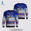 US Navy Boeing P-8 Poseidon Christmas Sweater 3D