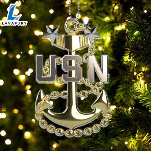 US Navy Master Chief Petty Officer (MCPO) Ornament For Fans