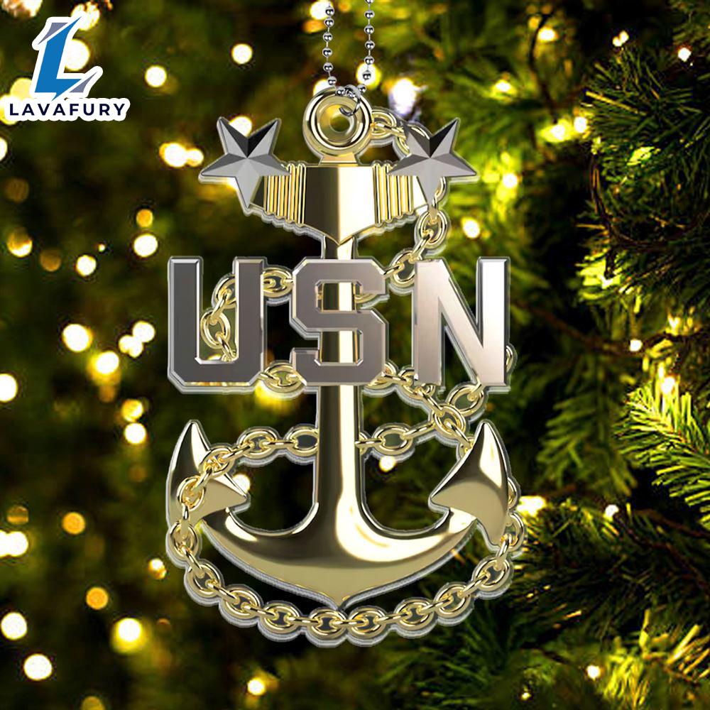 US Navy Master Chief Petty Officer (MCPO) Ornament For Fans US Navy Master Chief Petty Officer (MCPO) Ornament For Fans