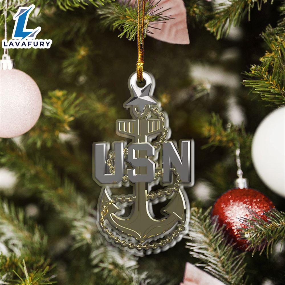 US Navy Senior Chief Petty Officer (SCPO) Ornament For Fans US Navy Senior Chief Petty Officer (SCPO) Ornament For Fans
