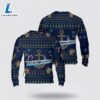 US Navy USS Gerald R. Ford Christmas AOP Sweater Veteran Christmas Sweater 2 US Navy USS Gerald R. Ford Christmas AOP Sweater