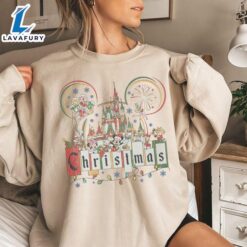Vintage Walt Disney World Christmas Shirt, Disneyworld Christmas Shirt, Retro Disney Christmas Shirts