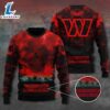 Washington Commanders x Stranger Things Ugly Sweater Gift Xmas 2 Washington Commanders x Stranger Things Ugly Sweater