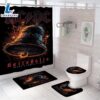 Acdc Four-Piece Bathroom Set For Fans Gift Xmas 3 Acdc Four-Piece Bathroom Set For Fans