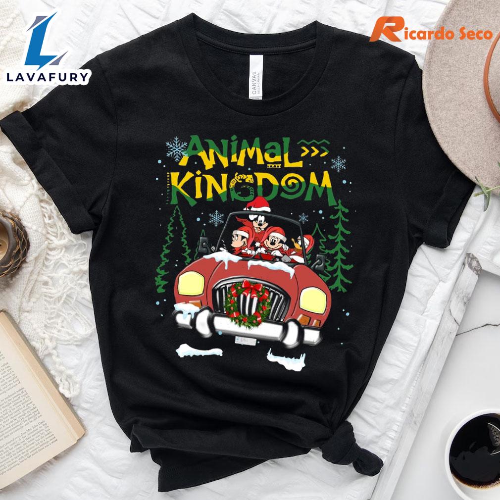 Animal Kingdom Christmas T-shirt Gift Xmas Animal Kingdom Christmas T-shirt Gift Xmas
