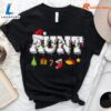 Aunt Christmas T-shirt Gift Xmas 2 Aunt Christmas T-shirt