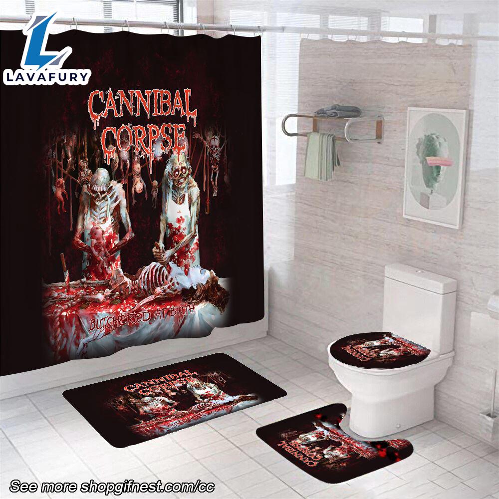 Cannibal Corpse Four-Piece Bathroom Set Gift Christmas Gift Xmas Cannibal Corpse Four-Piece Bathroom Set Gift Christmas Gift Xmas
