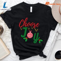 Choose Joy Christmas T-Shirt Gift…