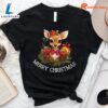 Christmas Deer T-Shirt Gift Xmas 2 Christmas Deer T-Shirt