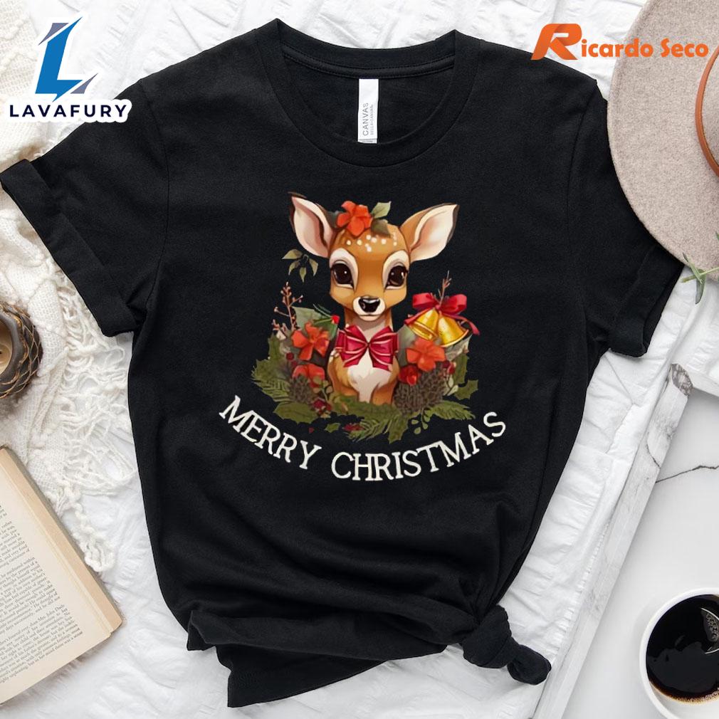 Christmas Deer T-Shirt Gift Xmas Christmas Deer T-Shirt Gift Xmas