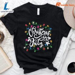 Christmas In July T-shirt Gift…