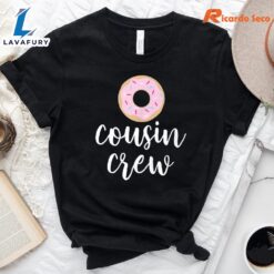 Cousin Crew Pink Donut Christmas…